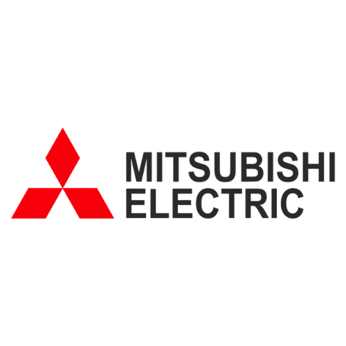 Logo Mitsubishi Electric - Marque partenaire de Climeco pour climatisation et chauffage en Alsace